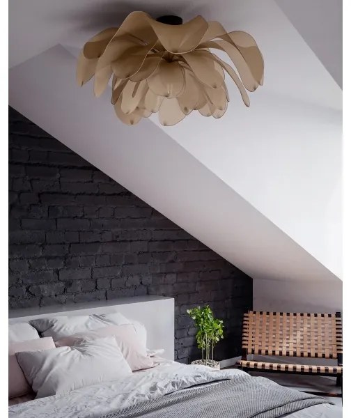 ByRydens 4202430-5507 - Prisadené stropné svietidlo LOU LOU 1xE27/8W/230V béžové