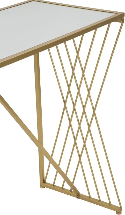 Konzolový stolík Easy 120 cm zlatý