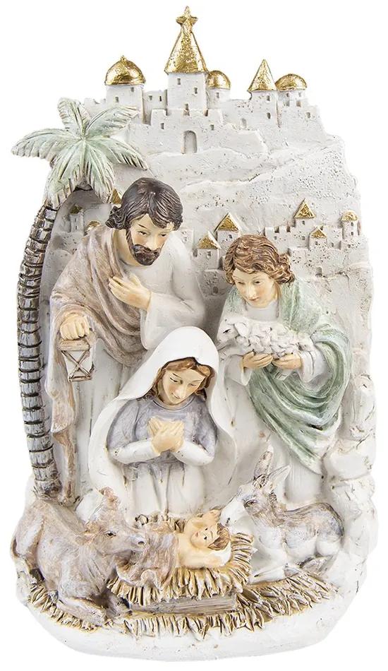 Vianočné dekorácie Betlehem - 16*9*24 cm