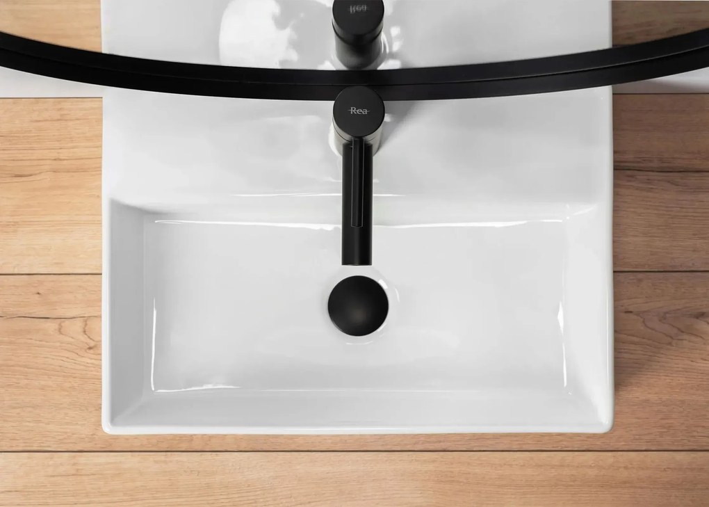 Rea Valeria N umývadlo, 51 x 36 cm, biela, REA-U5000