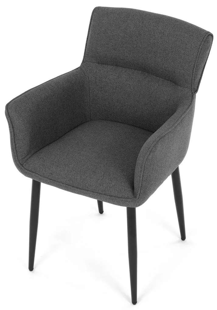 Sada jedálenských stoličiek DCH-J2159 GREY2, 2 ks