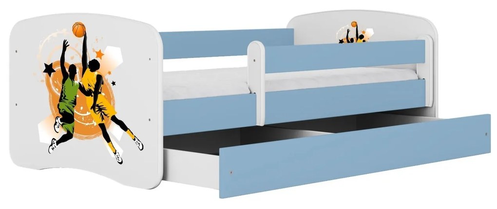 Detská posteľ Babydreams basketbal modrá