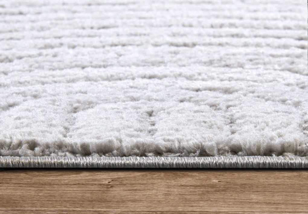 ELLE Decoration, Kusový koberec New York 106203 White, 80x120, biela, chodba / predsieň