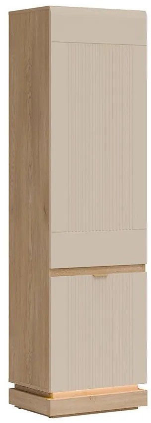 Vitrína L/P Milton Ml07 Cashmere