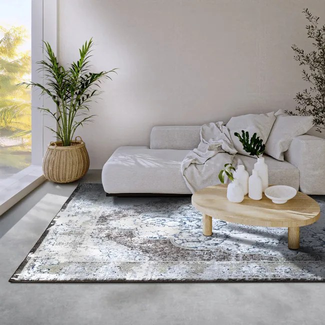 Koberec Villeroy & Boch Kollektion 1809 Roger hnedý / viacfarebný