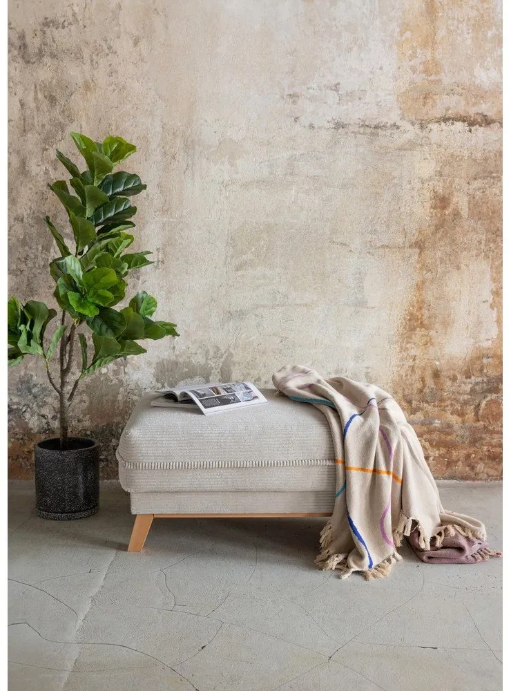 Oranžová menčestrová podnožka Tori – Bonami Selection