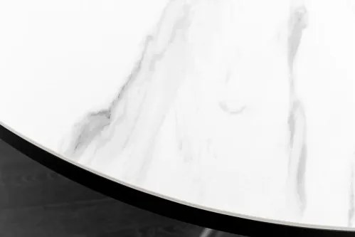 Rozkladací jedálenský stôl Mikado 46503 120/160x90cm Ceramik white marble - Komfort-nábytok