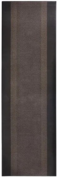 Hanse Home, Koberec behúň Basic 102500, 80x200, hnedá, chodba / predsieň