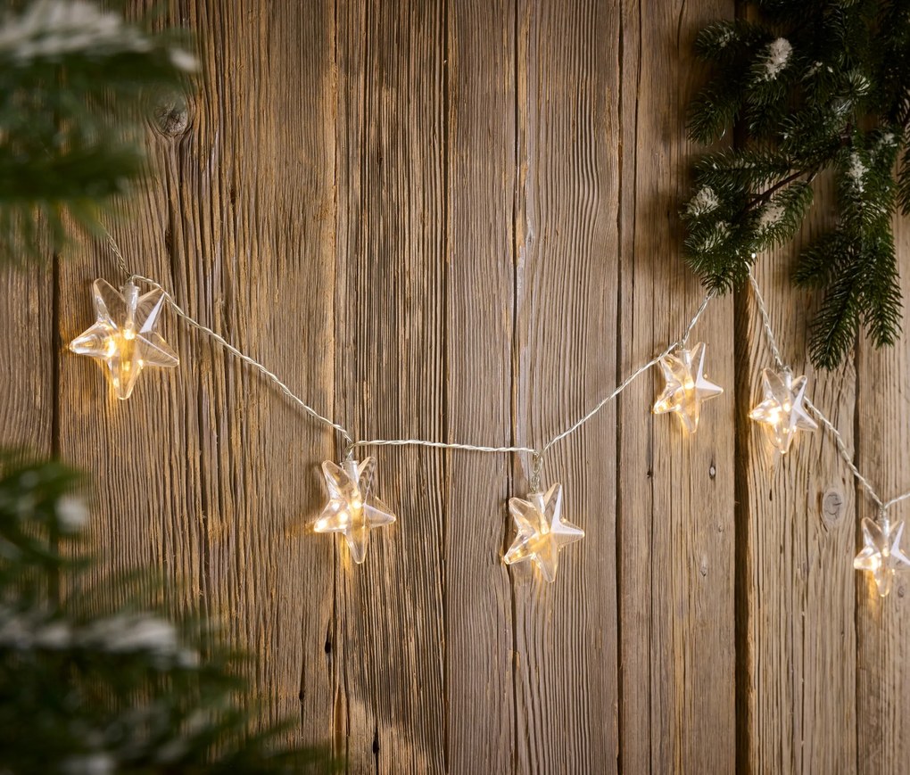 Solárna svetelná reťaz »Hviezdy«