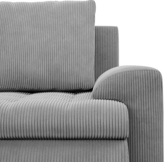 Sedacia súprava FORESTA ULL Poso v tvare U sivá