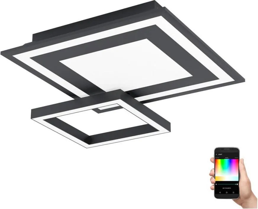 Eglo 99312 - LED RGB Stmievateľné stropné svietidlo SAVATAEILA-C LED/20W/230V
