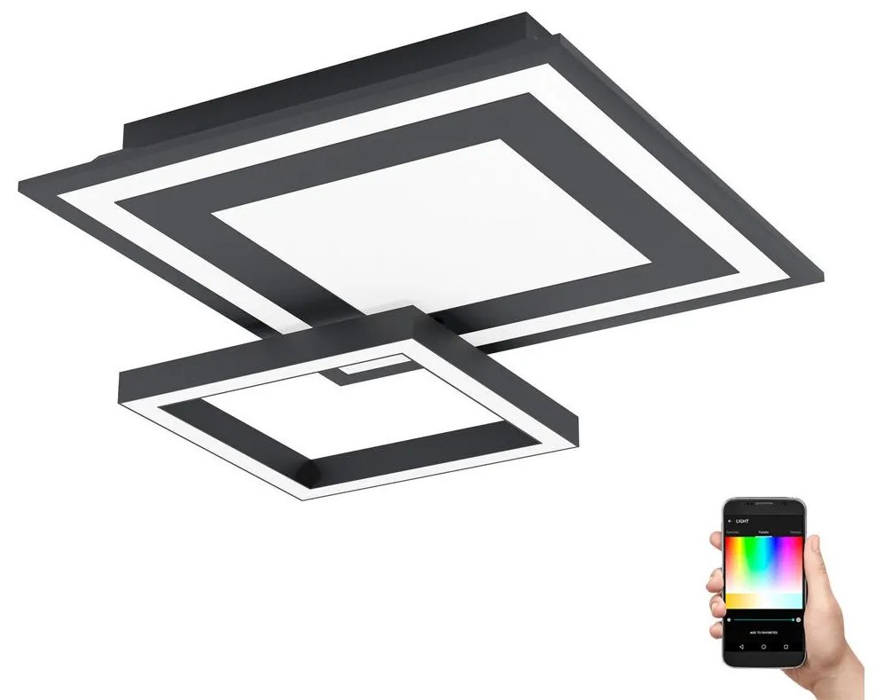 Eglo Eglo 99312 - LED RGB Stmievateľné stropné svietidlo SAVATAEILA-C LED/20W/230V EG99312