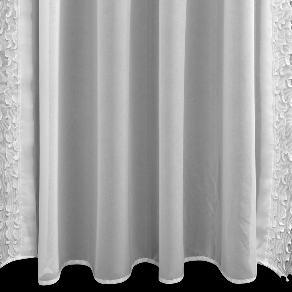 ZÁCLONA NA PÁSKE LUISA2 140X270 CM BIELA