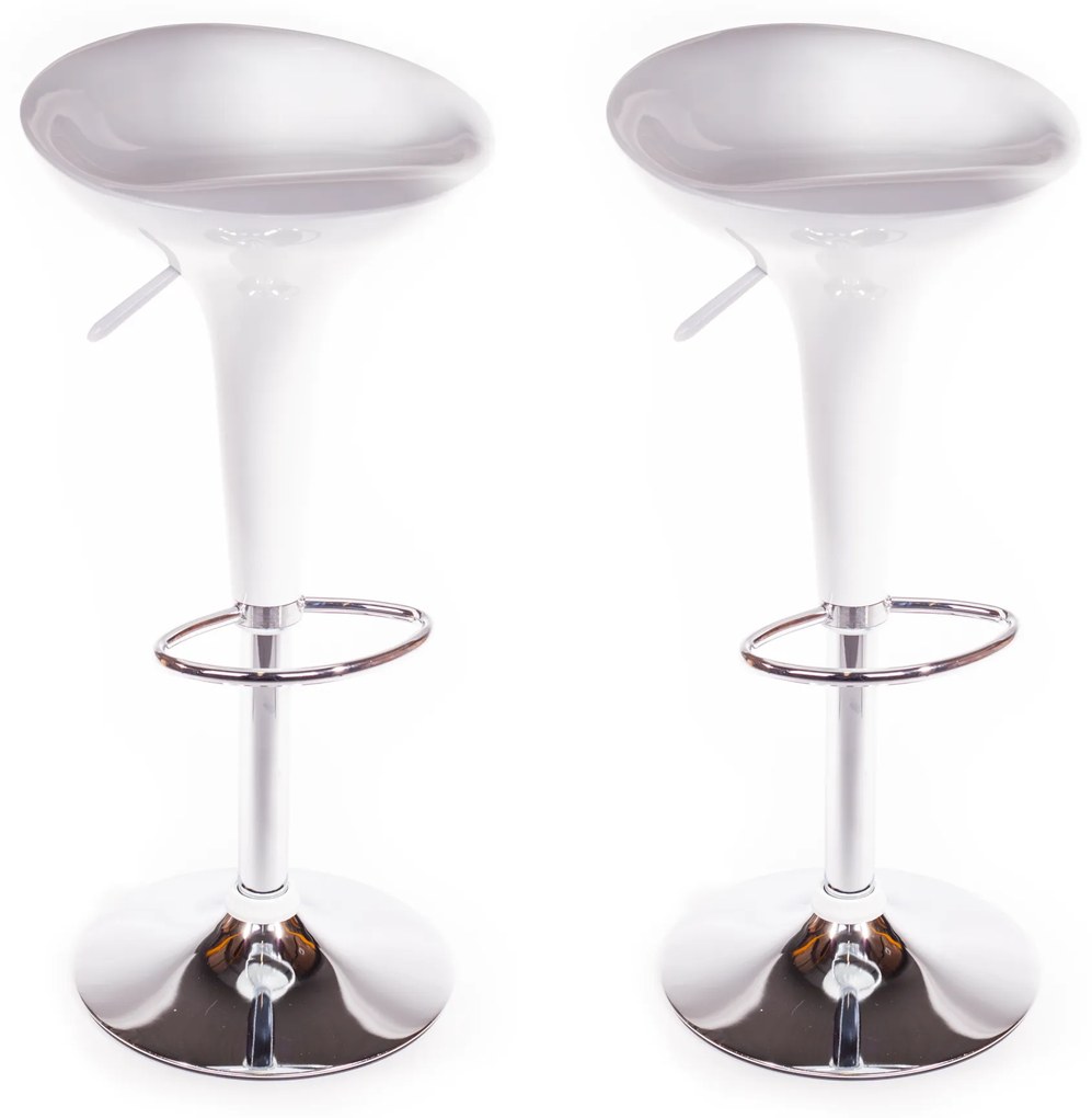 2x Barová stolička Hawaj CL-1213 | biela