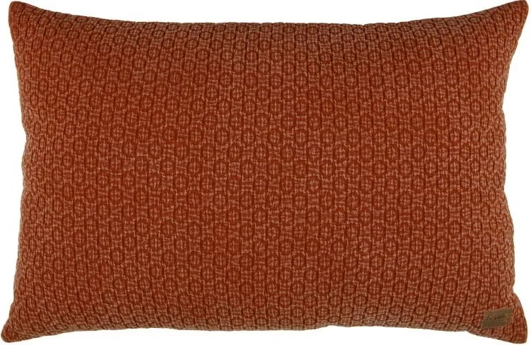 Hnedý bavlnený vankúš De Eekhoorn Flatter, 40 × 60 cm