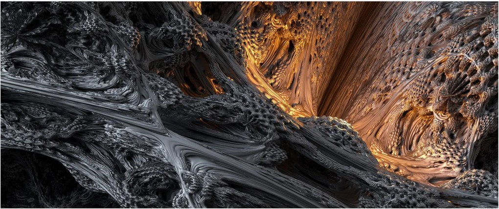 Obraz - Pohľad do stredu (120x50 cm)