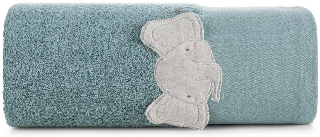 DETSKÝ BAVLNENÝ UTERÁK BABY59 SADA 6KS 50X90 CM MODRÁ