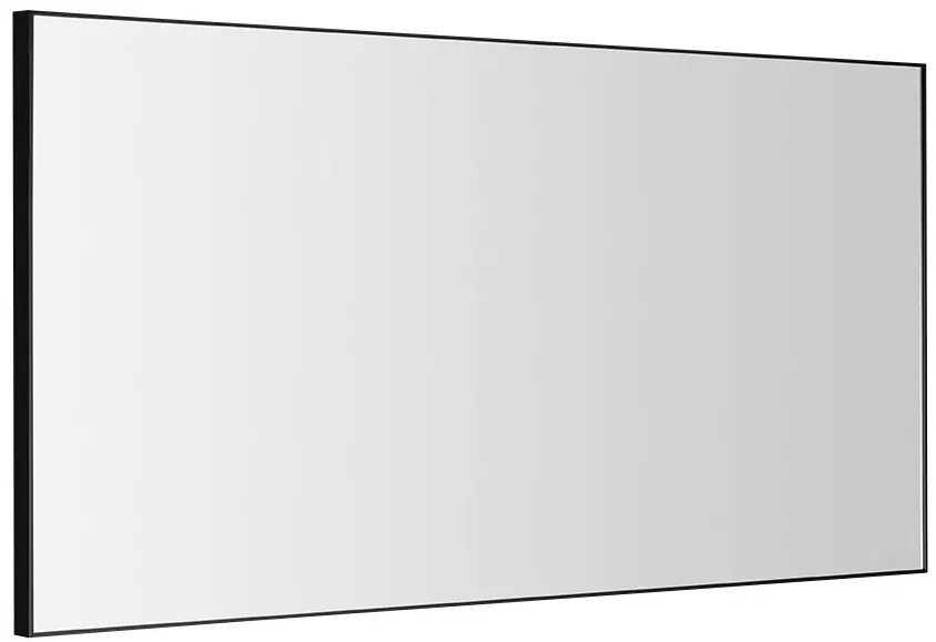 Sapho Sapho, AROWANA zrkadlo v ráme, 1200x600mm, čierna mat, AWB1260