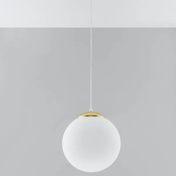 Sollux SL.0716 - Luster na lanku TOYA 1xE27/60W/230V priemer 30 cm