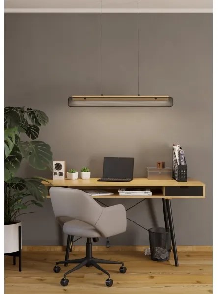 Eglo 900702 - LED RGBW Stmievateľný luster na lanku KOKOMO-Z LED/34W/230V