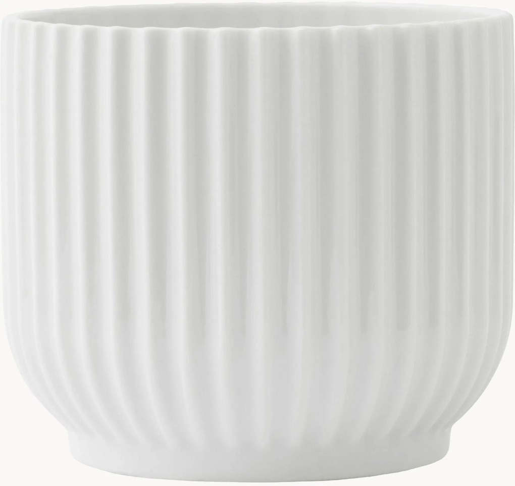 Porcelánový obal na kvetináč Lyngby, V 11 cm