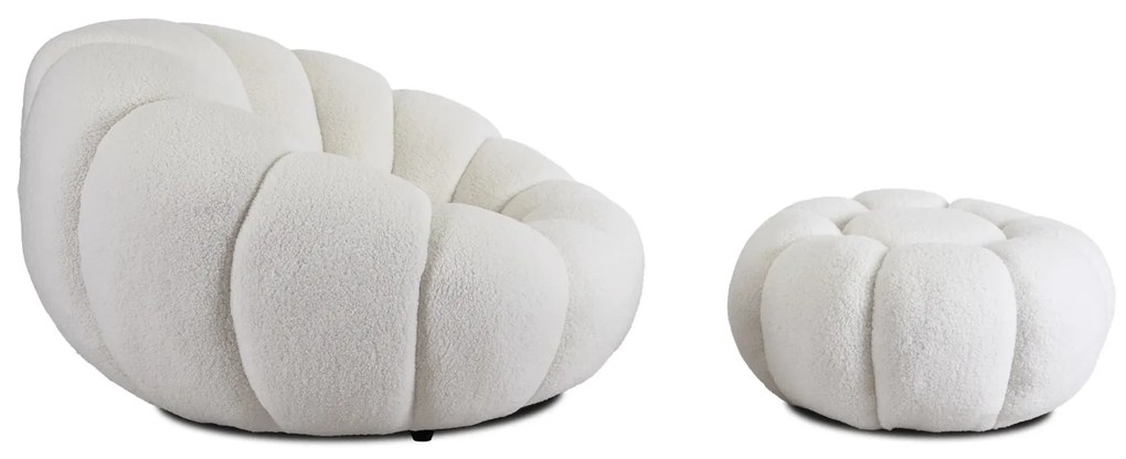 PROXIMA.store - Otočné kreslo PETTIT FARBA: sivá