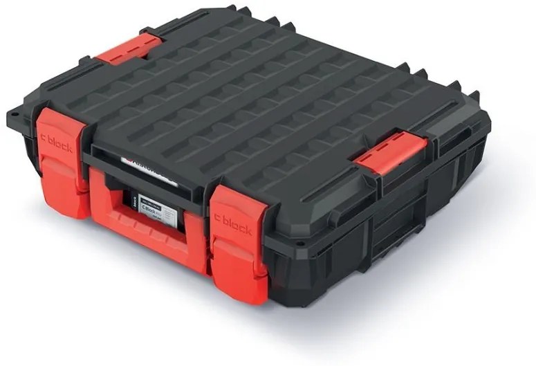Kufor na náradie CEBLOCCK PRO 45 x 38 x 13,5 cm čierno-červený