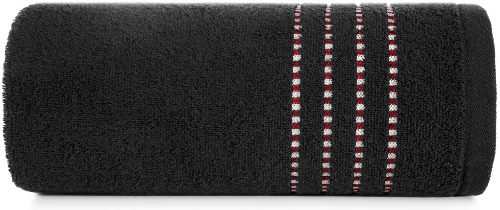 FROTÉ UTERÁK FIORE 70X140 CM ČIERNA