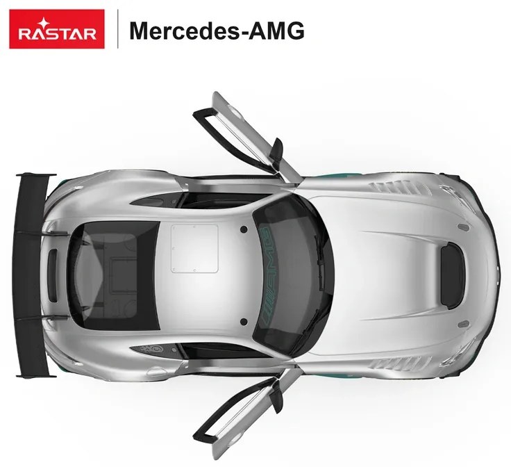 Diaľkovo ovládané auto Mercedes AMG GT2 R/C, mierka 1:14, Rastar