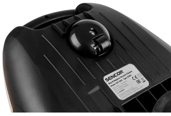 Sencor - Vreckový/bezvreckový vysávač 4,5 l/3 l 700W/230V zlatá