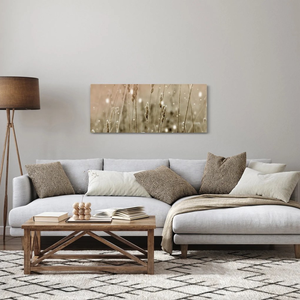 Obraz - Harmonická lúka (120x50 cm)
