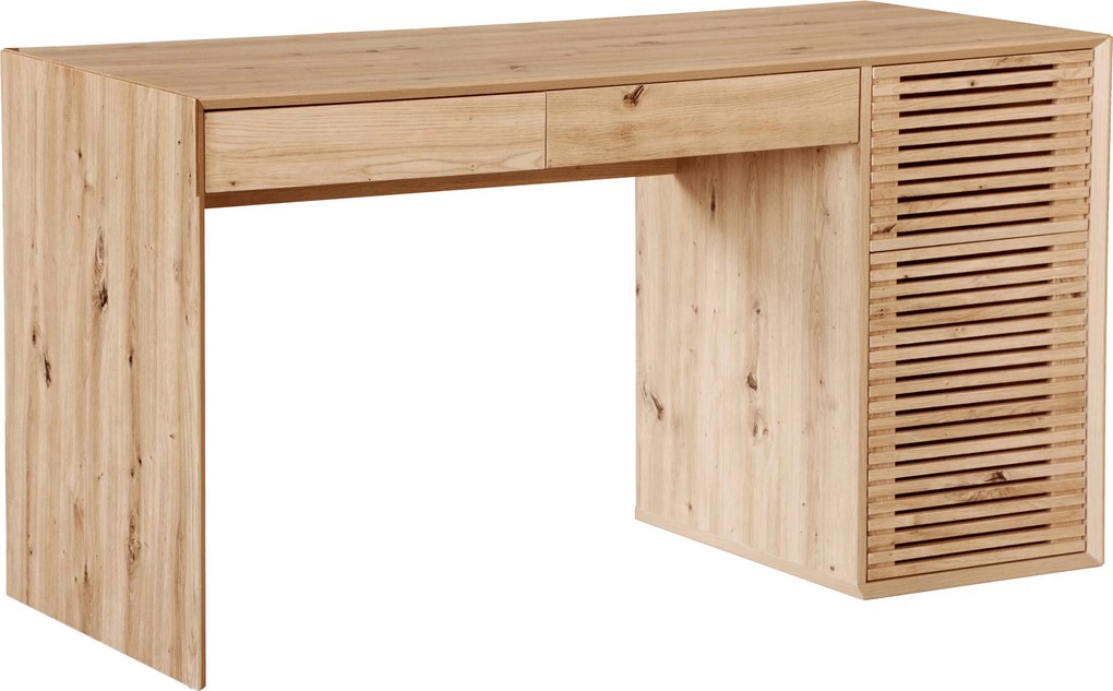 XXXLutz PÍSACÍ STÔL, dub artisan, 140/60/75 cm Hom`in - Kancelárske stoly - 002798021601