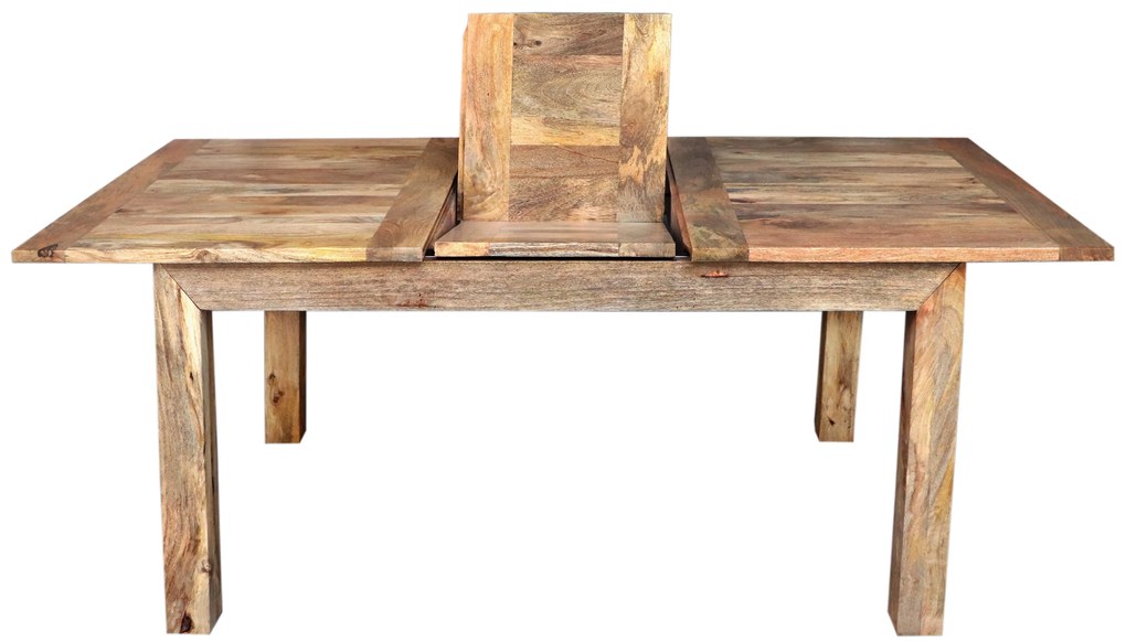 furniture-nabytek.cz - Rozkladací kuchynský stôl z dreva mango 140/180x90