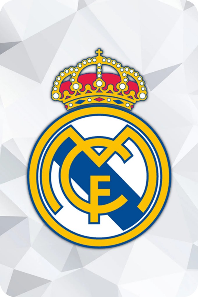 60x90cm Real Madrid CF - textilná nálepka na stenu