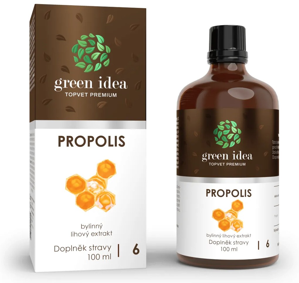 Green idea Propolis tinktúra - kvapky 100 ml