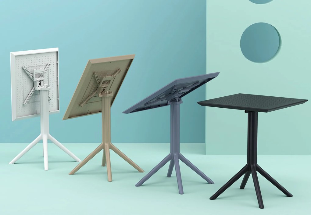 Skladací stôl Sky square - taupe