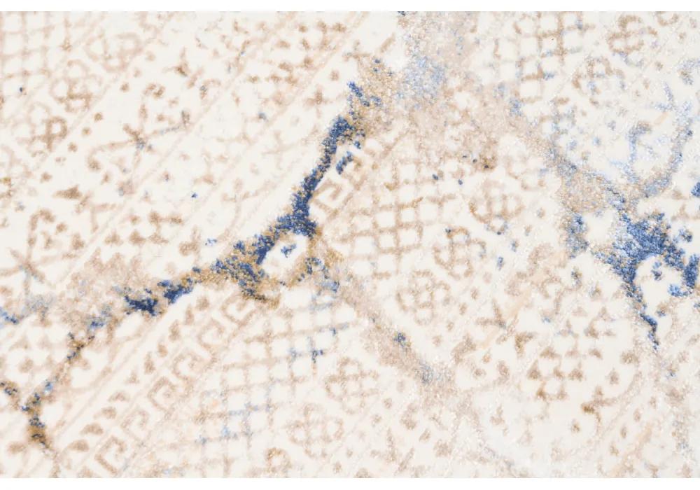 Kusový koberec Hegla krémovo-modrý 120x170cm
