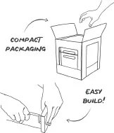 Rotho Pojazdný stojan, regál s 3 košíkmi, BRISEN TOWER, čierna/antracit