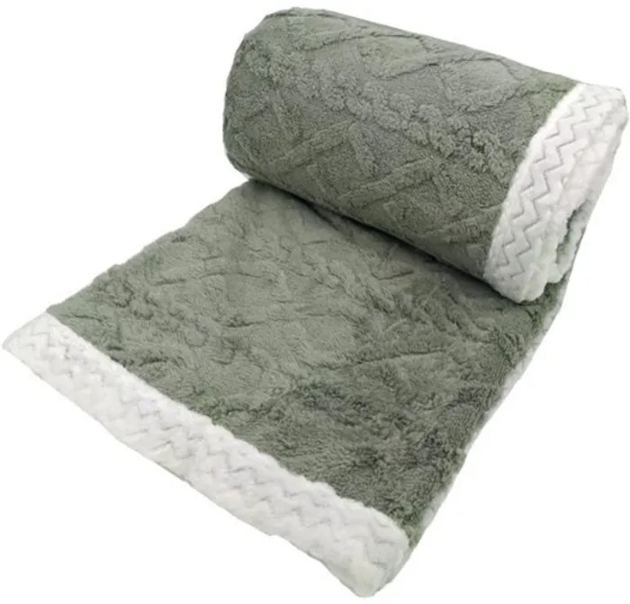 Jahu Baránková deka Island olivia, 150 x 200 cm