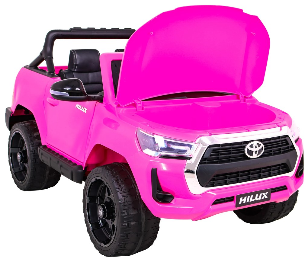 RAMIZ Elektrické autíčko Toyota Hilux DK-HL860 - ružová - motor 4x45W - BATÉRIA - 1x12V14Ah - 2025