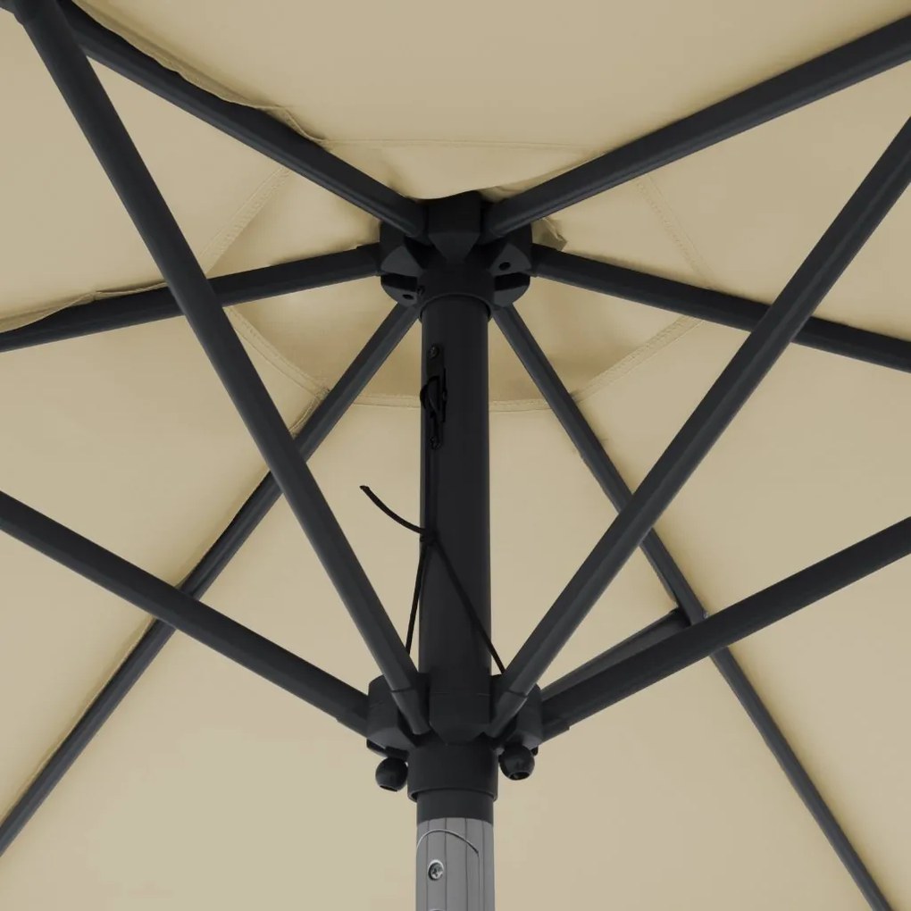 Doppler LIFE 180 cm - naklápací slnečník s kľukou