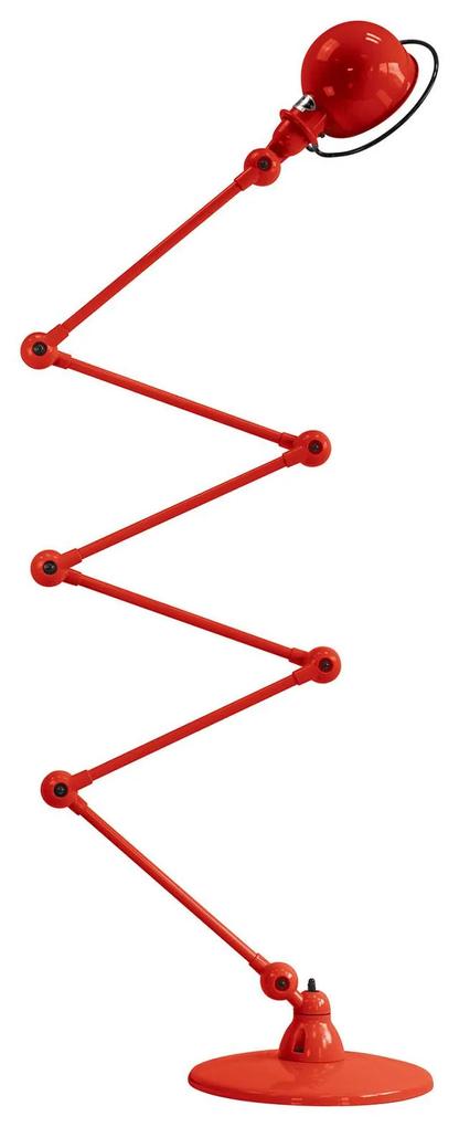 Jieldé Loft D9406 stojaca lampa 6x40 cm, červená