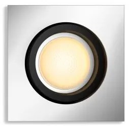 PHILIPS HUE Zápustné bodové LED inteligentné osvetlenie HUE MILLISKIN, 1xGU10, 5W, teplá biela-studená biela, št