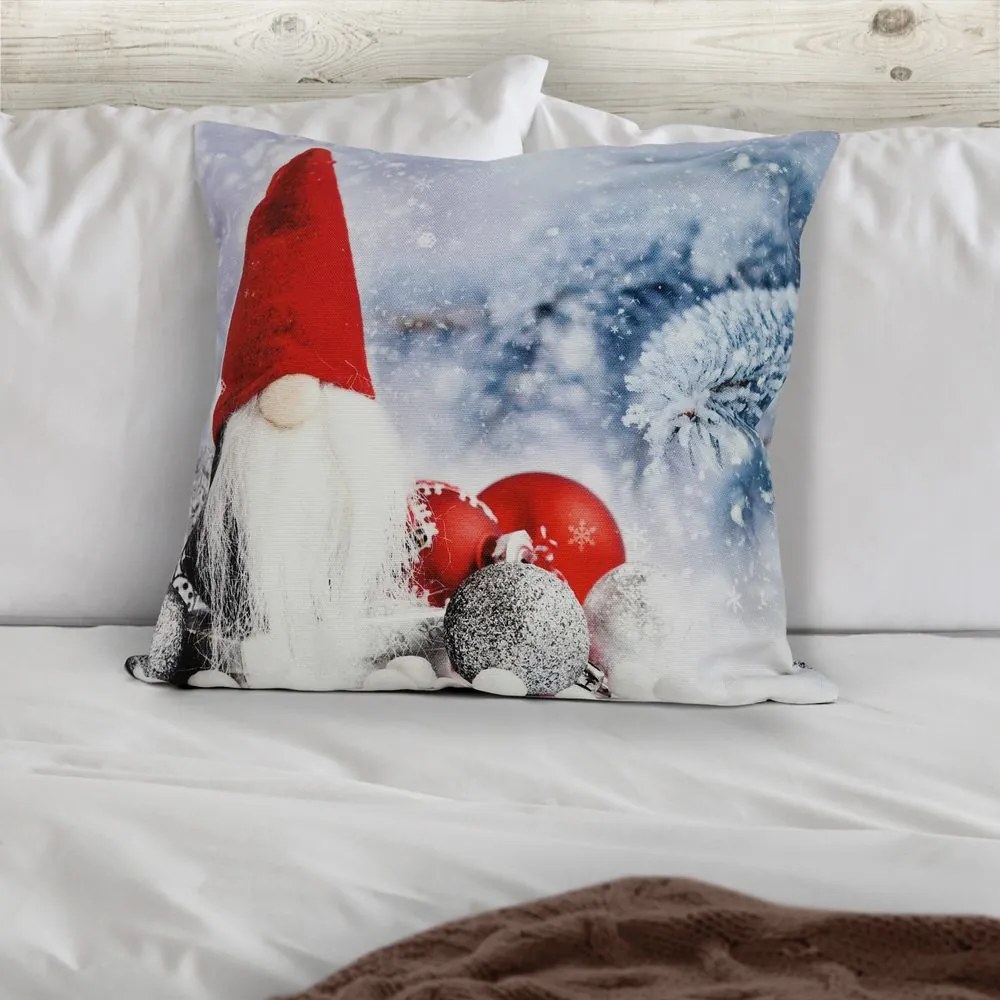 Polášek Vianočný dekoračný poťah na vankúš - Trpaslík | 40 x 40 cm