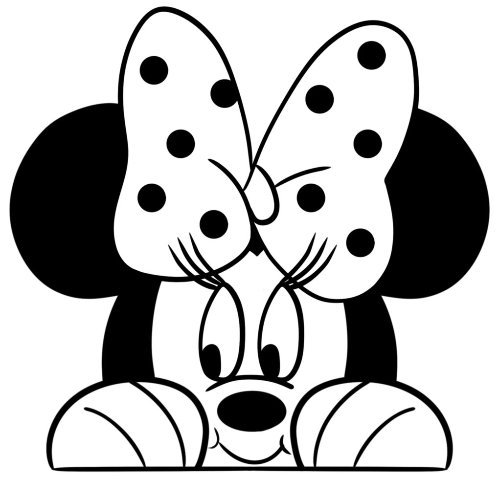 PIPPER. Samolepka nad vypínač "Minnie"