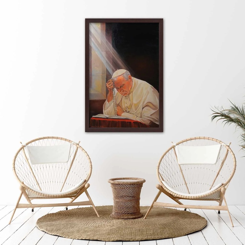 Gario Plagát Pápež Ján Pavol II Farba rámu: Bez rámu, Rozmery: 40 x 60 cm