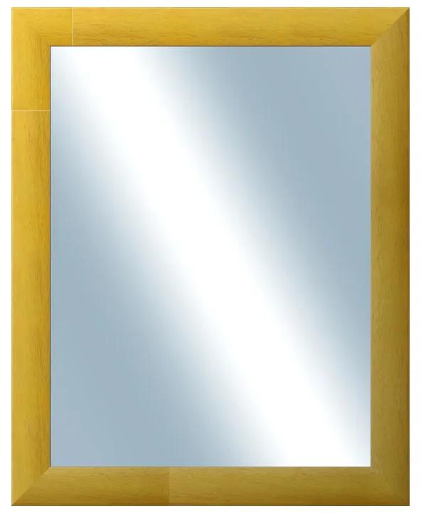 DANTIK - Zrkadlo v rámu, rozmer s rámom 40x50 cm z lišty LEDVINKA žltá (1439)