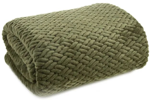 Deka KAYLA tmavozelená