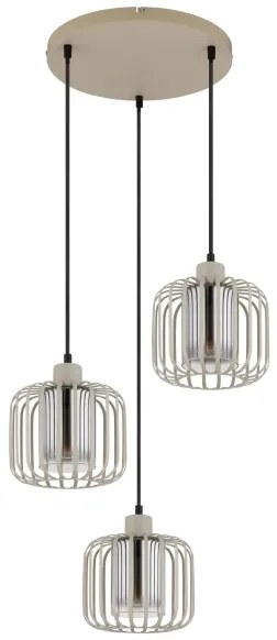 Globo 15758-3H - Luster na lanku ALFRED 3xE27/40W/230V