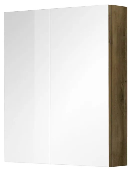 Mereo Mereo, Kúpeľňová galérka 60 cm, zrkadlová skrinka, 2x dvere, MER-CN716GH